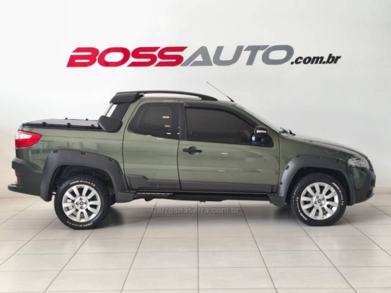 FIAT - STRADA - 2015/2016 - Verde - Sob Consulta