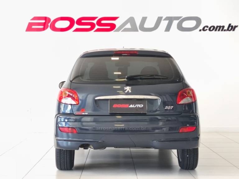 PEUGEOT - 207 - 2011/2012 - Azul - R$ 25.900,00