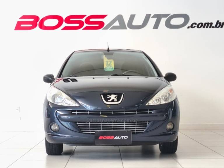 PEUGEOT - 207 - 2011/2012 - Azul - R$ 25.900,00