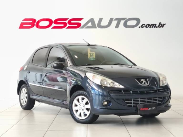 PEUGEOT - 207 - 2011/2012 - Azul - R$ 25.900,00