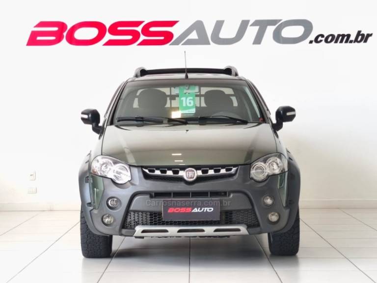 FIAT - STRADA - 2015/2016 - Verde - Sob Consulta
